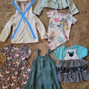 Toddler girls lot size 24m/2T